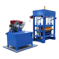 Ecological hand operated hydraulic concrete paving bricks block making machine